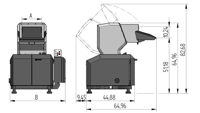 300 "Open-Hearted" Måttritning/Layout